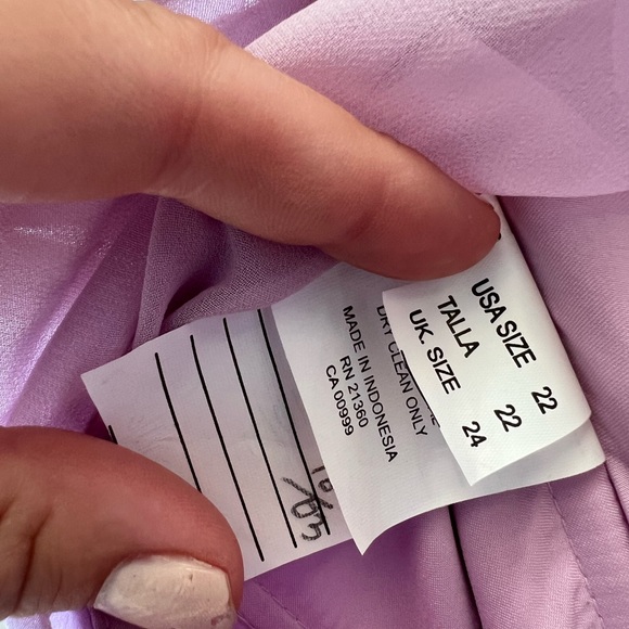 Morilee Madison Gardner Chiffon dress with zipper - Picture 8 of 15